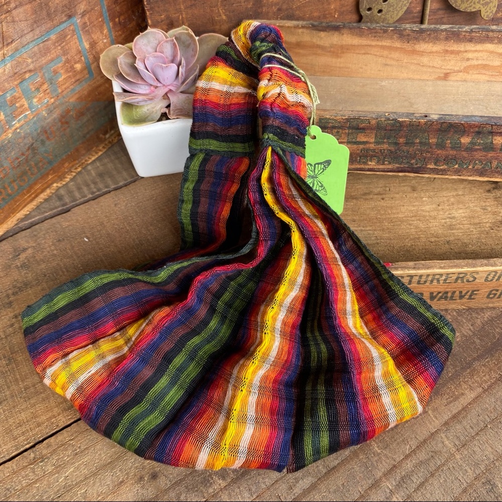 🆕🆕🆕✨MAYAN WIDE SHEER BOHO HEADBAND HAIR SCARF